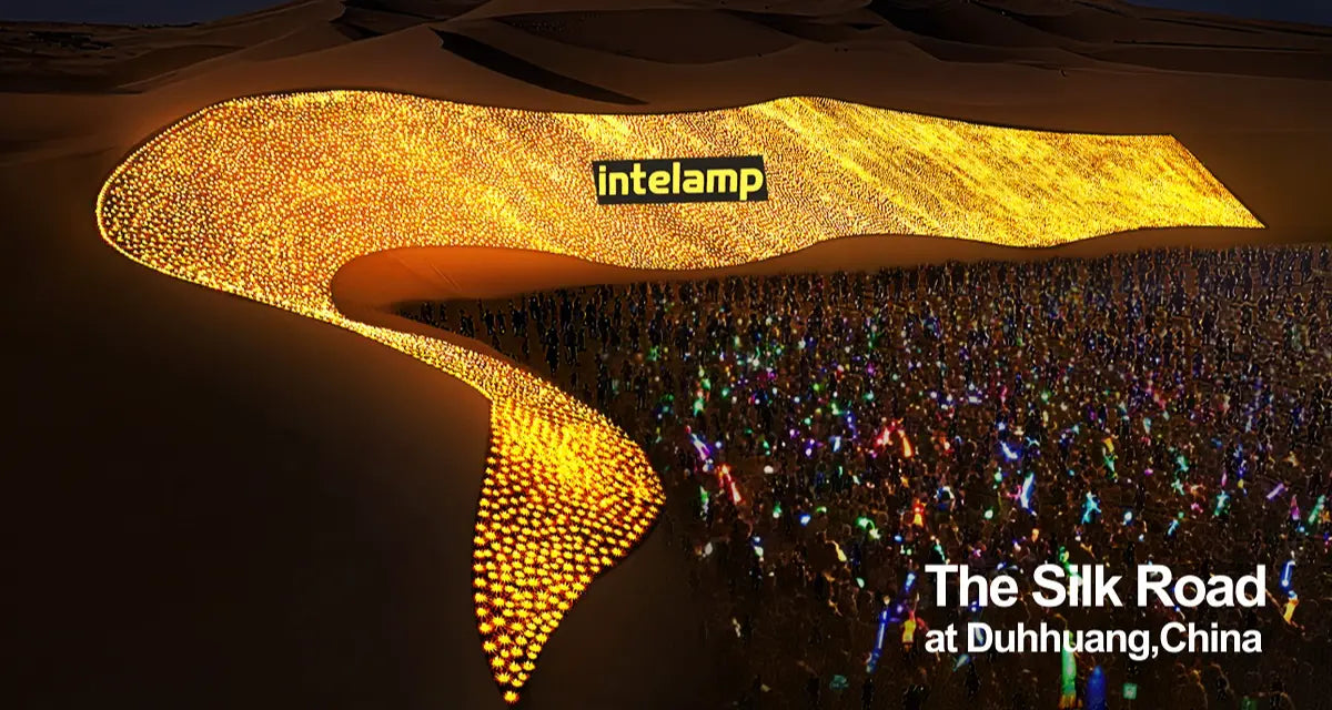 intelamp Sets Guinness World Record for Largest Display of Solar-Powered LEDs
