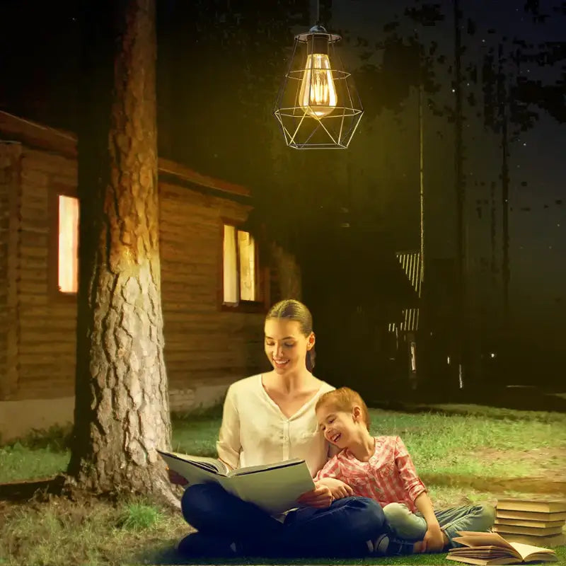 Bright Outdoor Solar Hanging Light for Reading