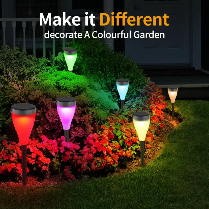 Decorative Color Changing Solar Garden Lights