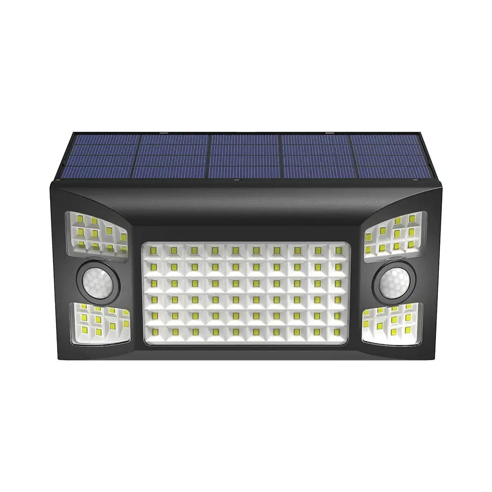 Dual Sensor Solar Motion Security Light Front View