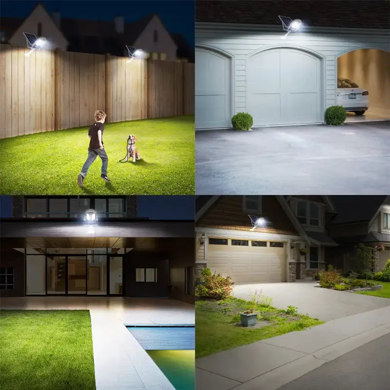 Intelamp 3000LM Solar Street Light with 180° Motion Sensors - intelamp
