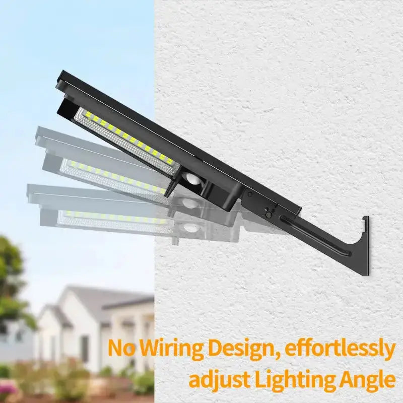 Wireless Solar Wall Light with Adjustable Lighting Angle