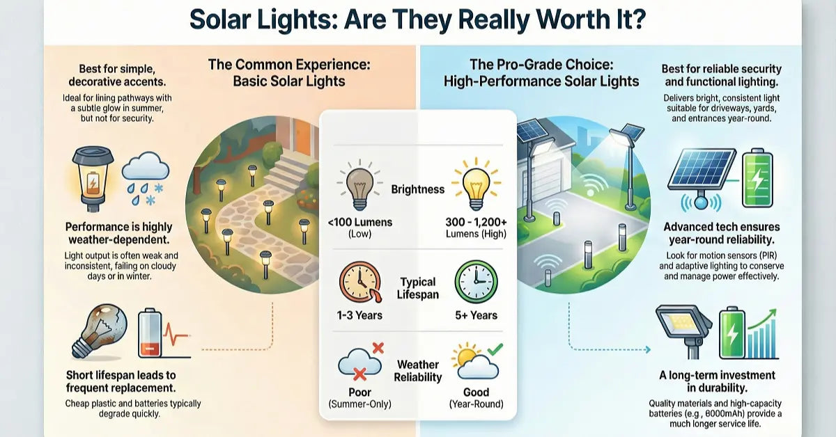 are solar lights worth it