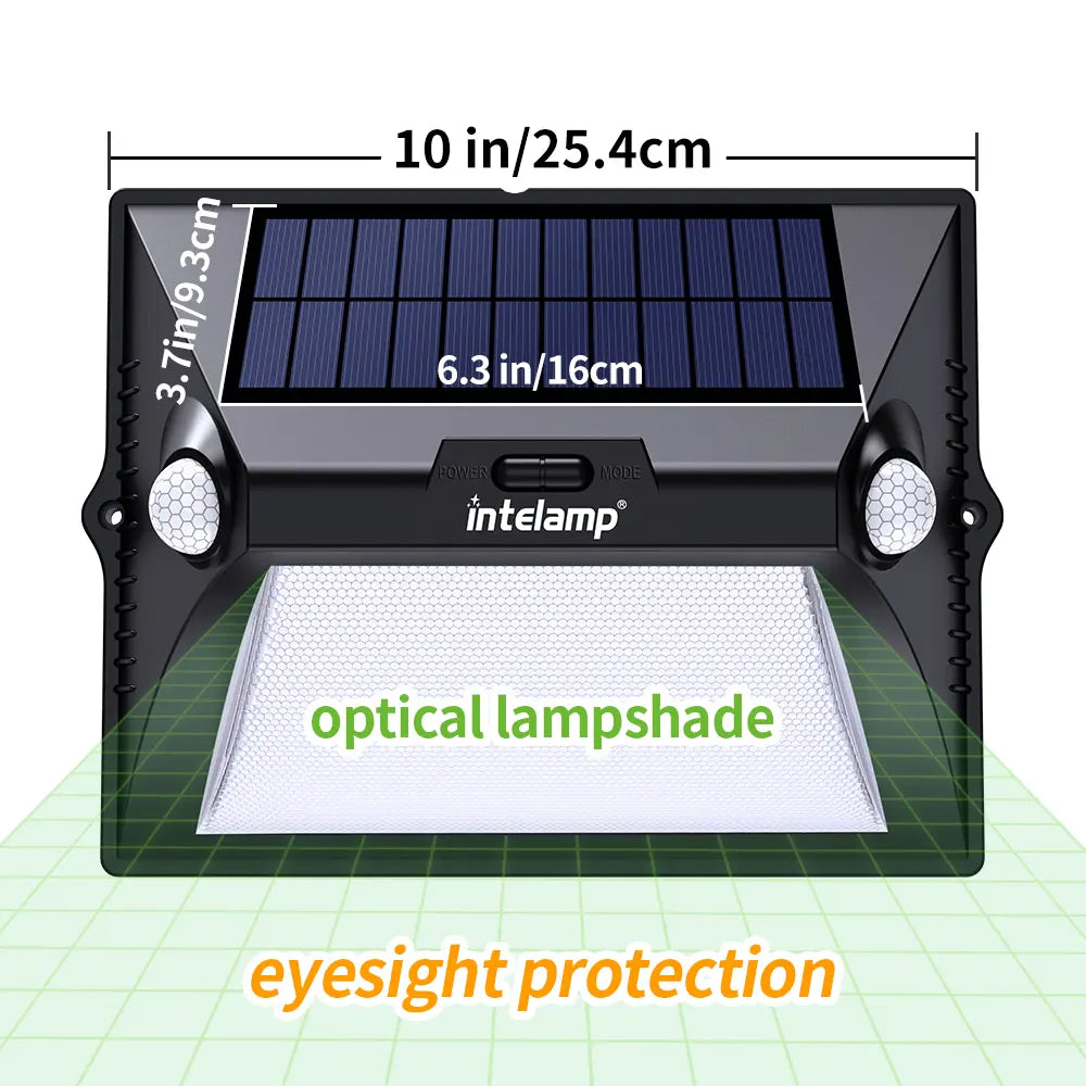 10 Inch Solar Light with Eyesight Protection 