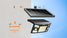 Installation method of the foldable Intelamp solar lamp
