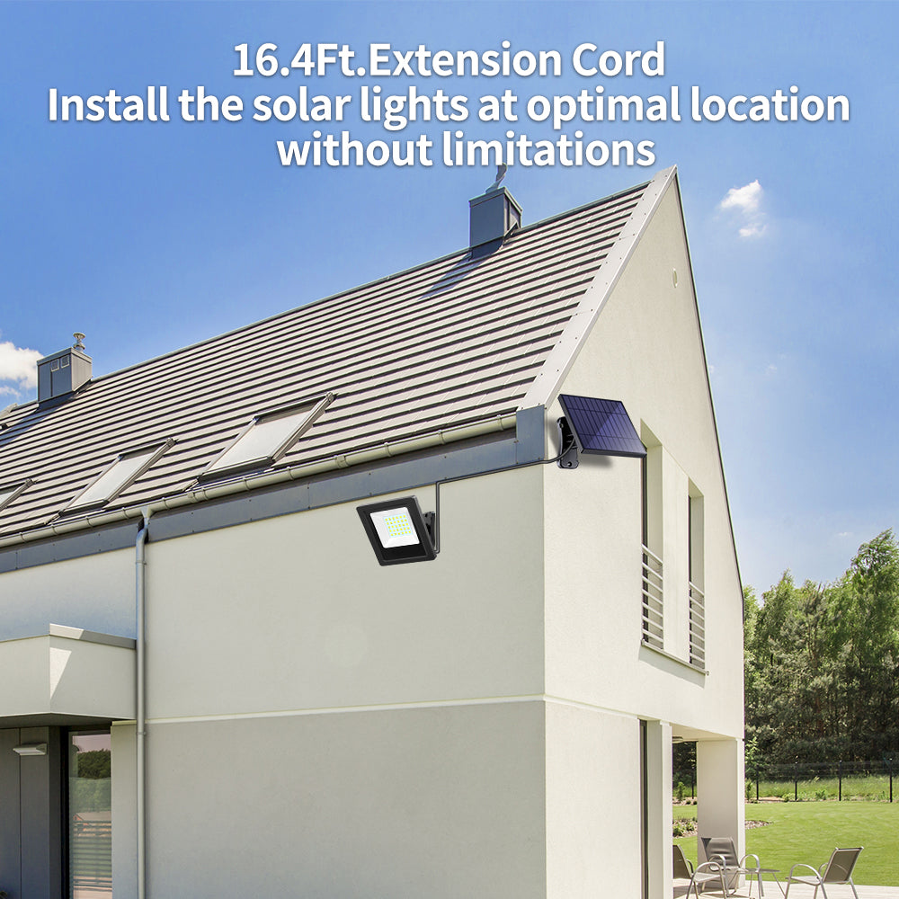 intelamp Mini Solar Flood Lights Outdoor - intelamp