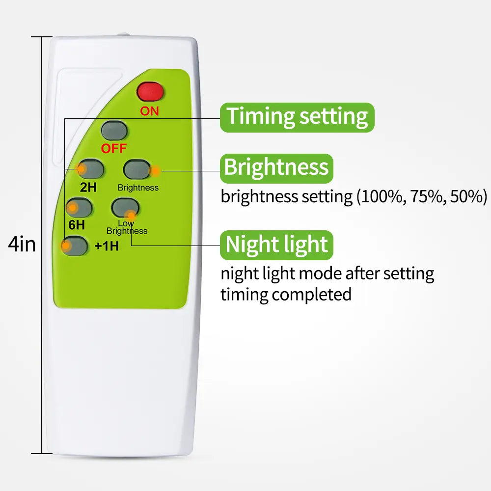 Remote Control Functions for Solar Hanging Light