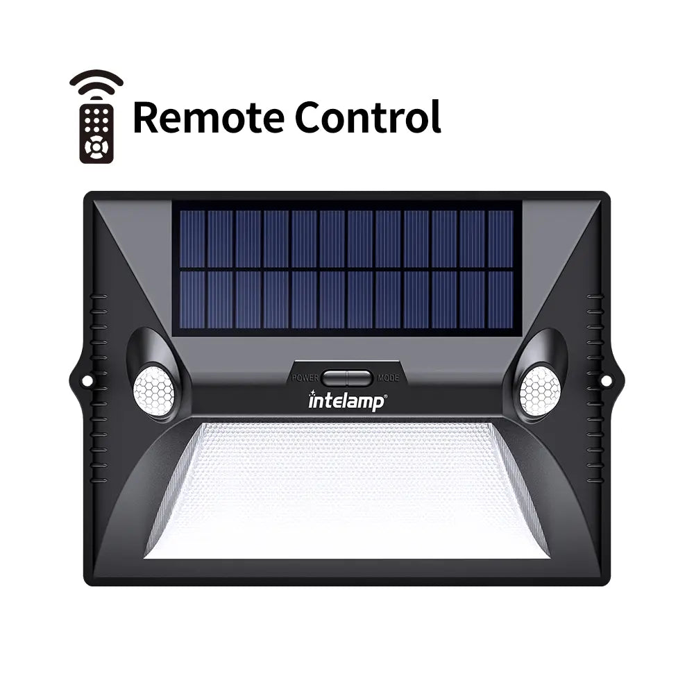 Solar Motion Sensor Light with Remote Control