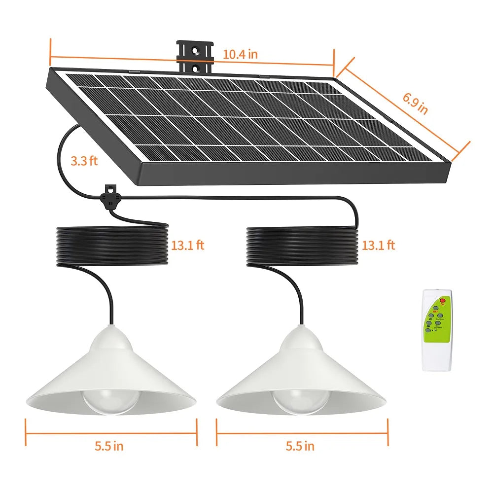 Solar Pendant Light Outdoor Waterproof